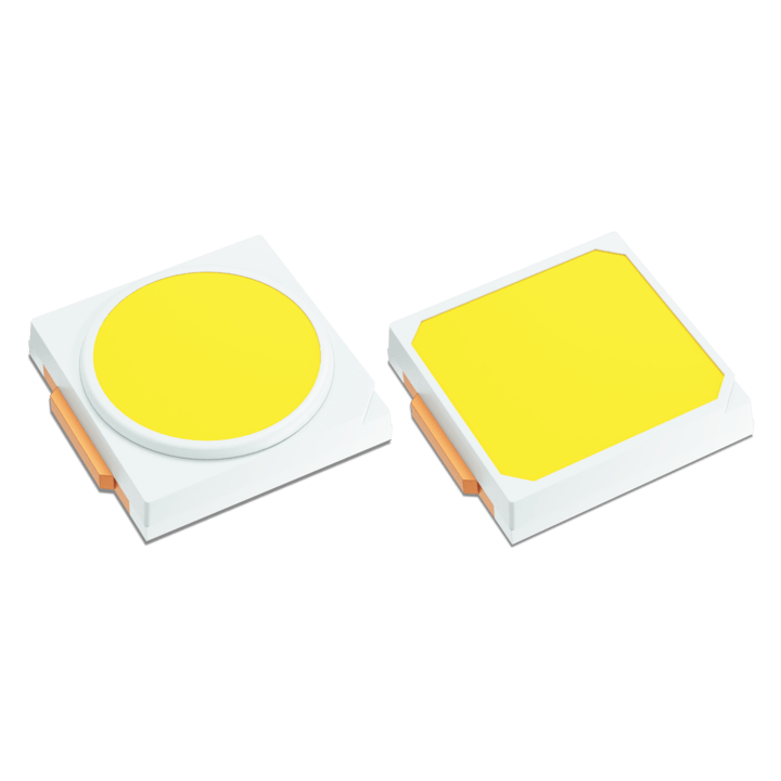 luxeon 3030 2d round and 3030 2d square.