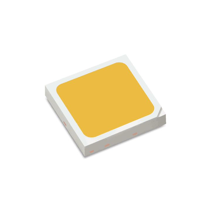 LUXEON 3030 HE Plus LED product image showing deep dimming capabilities with a clear diagram and specifications.