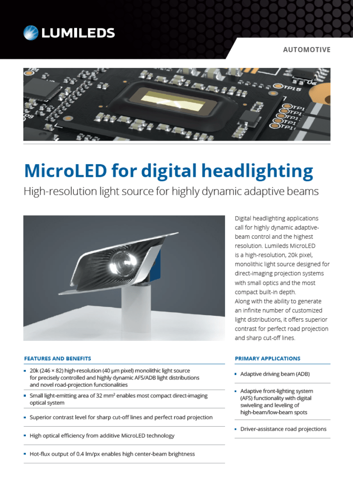 MicroLED technology illustration showcasing vibrant colors and intricate details in a sleek, modern display design.