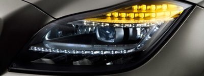 Front turn signal automotive lighting and LED solutions.