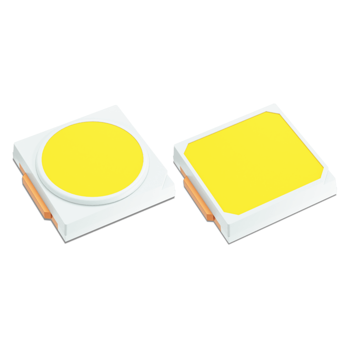 luxeon 3030 2d round and 3030 2d square.