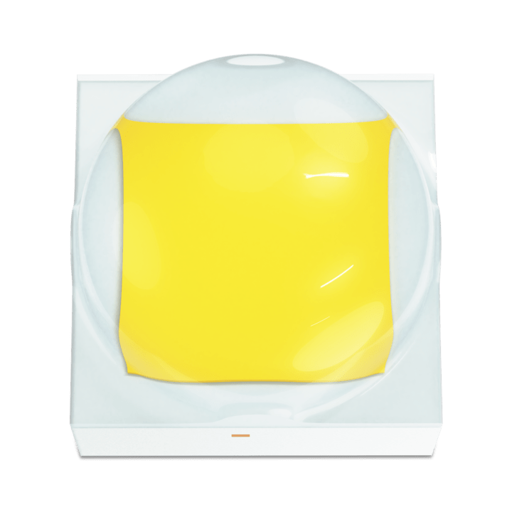 Image of LUXEON C ES LED component showing its top view with detailed structure and design features for lighting applications.