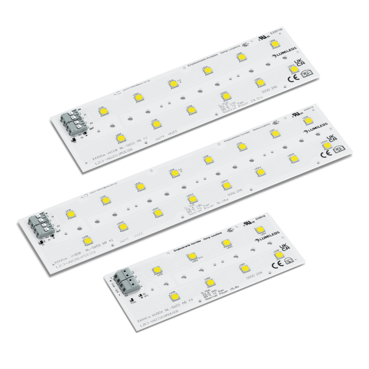 Round LED light in various colors, showcasing a sleek design suitable for diverse applications.