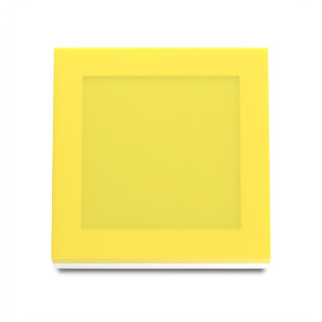 Bright blue LED light source with a compact design, showcasing its features against a white background.