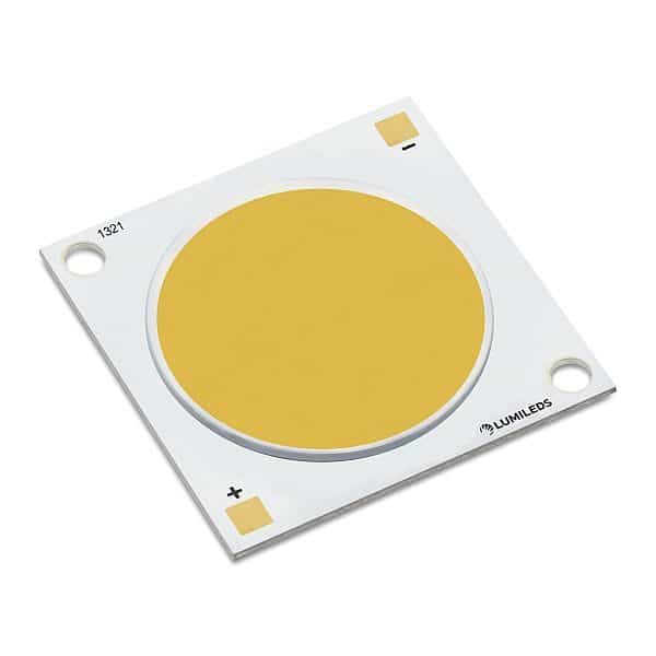 Philips Lumileds logo featuring a stylized light bulb and the brand name in blue and white colors.