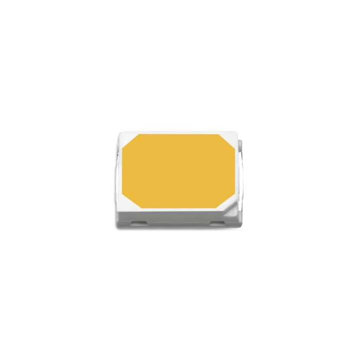 LUXEON 2835 LED chips on a blue background, showcasing deep dimming capabilities for commercial lighting applications.