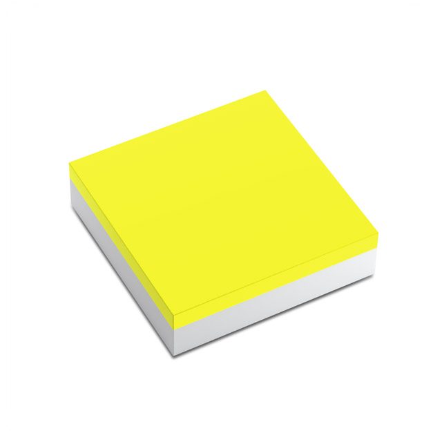 Green LUXEON HL1Z LED on a white background, showcasing its compact design and light-emitting features.
