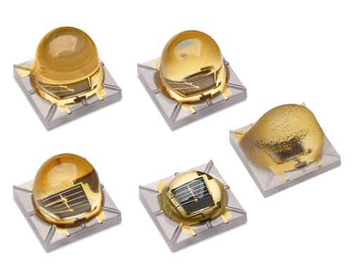 The LUXEON IR Domed Line gets higher driver current capability, a boost in radiant power, and a 50° emitter for mission critical applications.