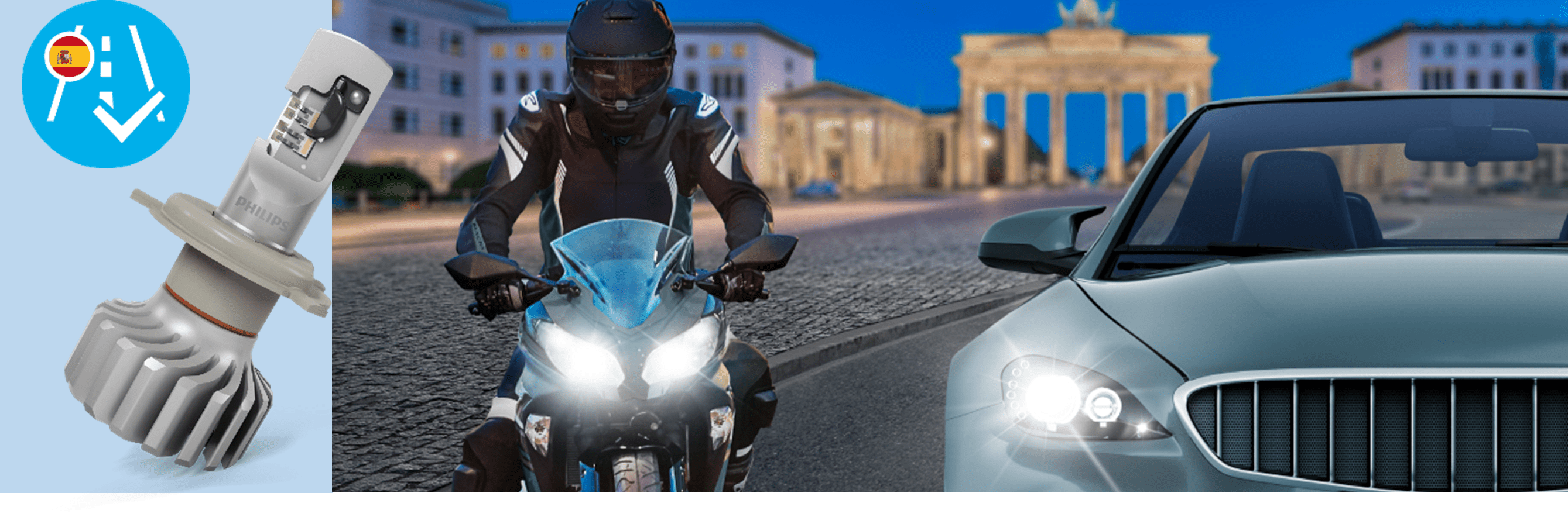 Collage with Motorcycle and Car